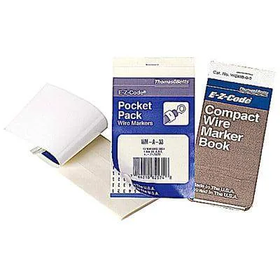 Печатная маркировочная книжка Thomas & Betts WMSL-46-90