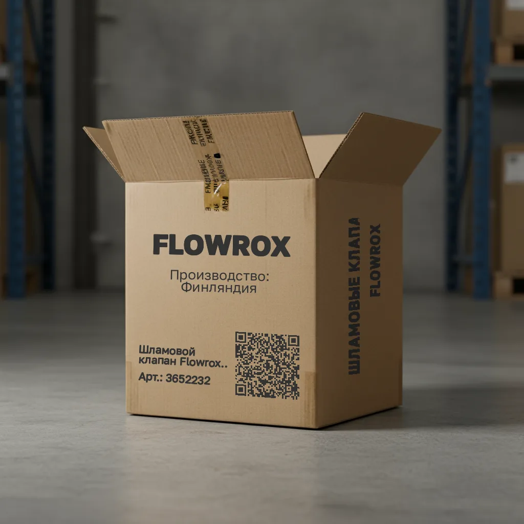 Шламовой клапан Flowrox SKW100A10-20S1-NR